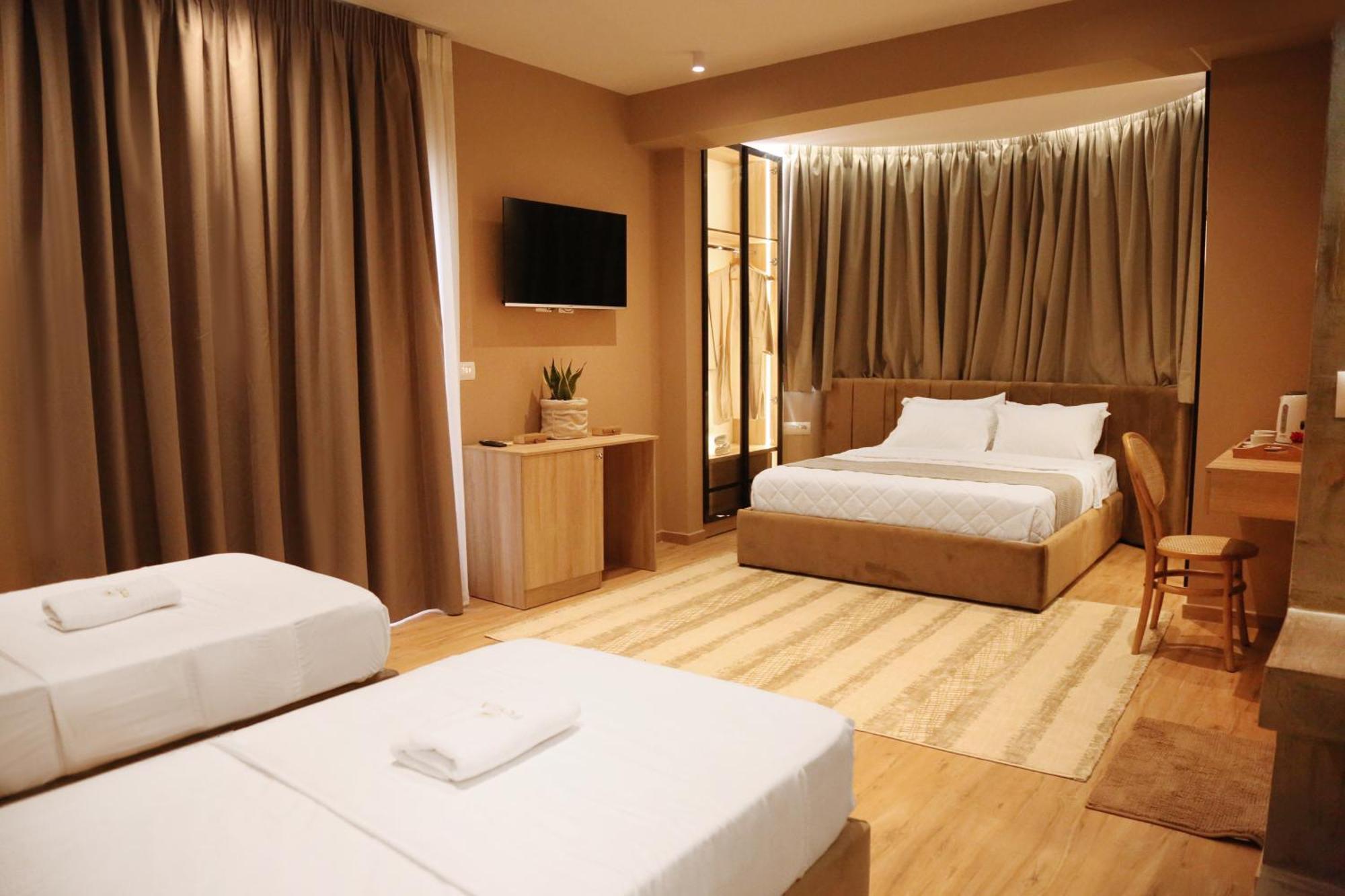 Hotel Foga Hebrus Ksamil Esterno foto